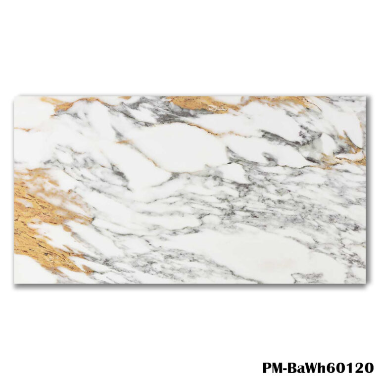 PM-BaWh60120 Gold Marble Effect Tile 60x120cm - Blackburn Tile Centre